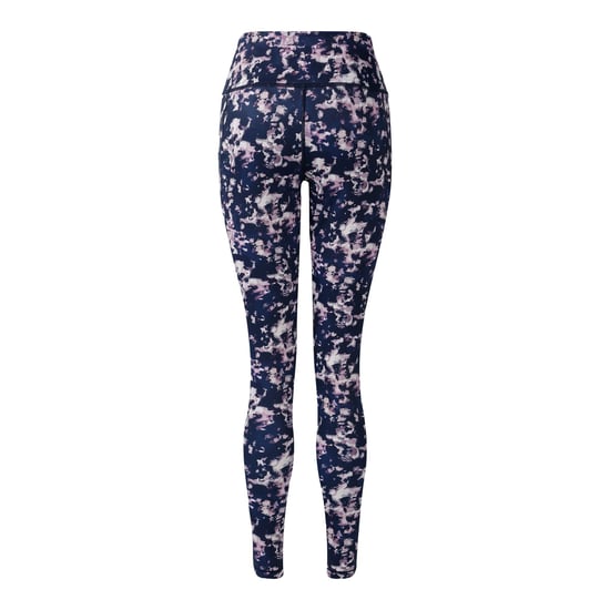 Dare 2B Womens/Ladies Influential II Ink Print Leggings (Navy) - Image 2