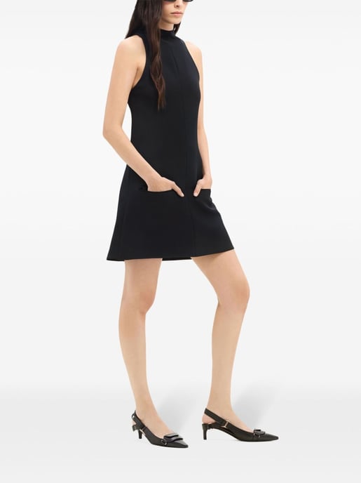 Svart Twill Klänning - Image 3