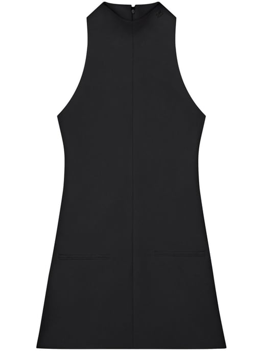 Svart Twill Klänning - Image 4