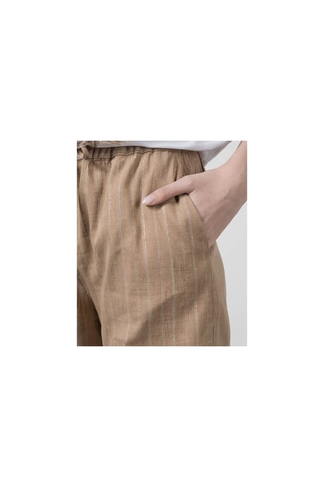Gestreepte Wijde Pantalons - Image 2