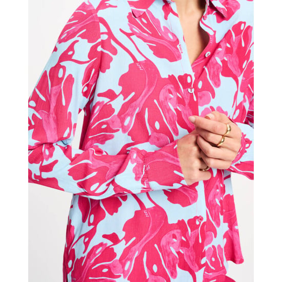 Pom Amsterdam Blouse korte mouw sp9497 - Image 3