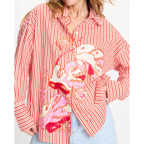 Pom Amsterdam Blouse lange mouw sp9503 - Image 3