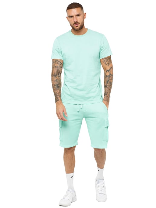 Enzo | Heren Trainingspak met T-Shirt en Korte Broek Set - Image 4