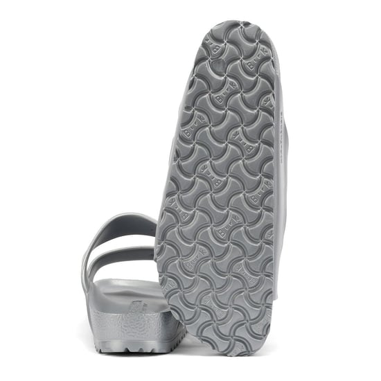 Birkenstock Arizona EVA Women's Metallic Silver Sandals - Image 4