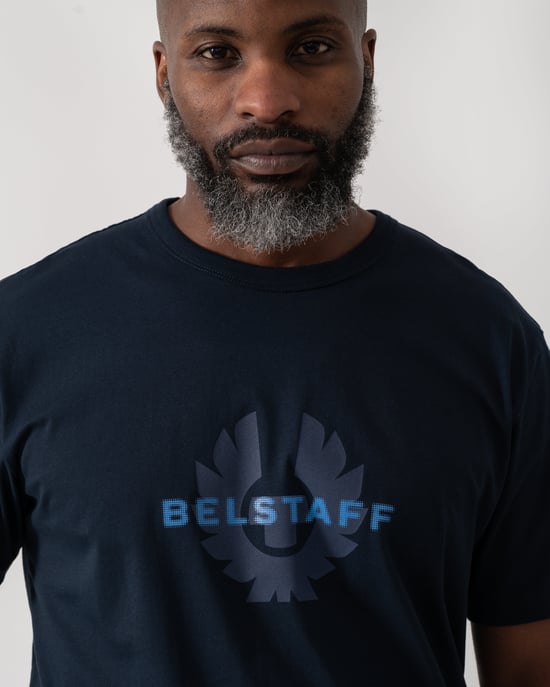 Surface T-Shirt in Dark Blue - Image 4