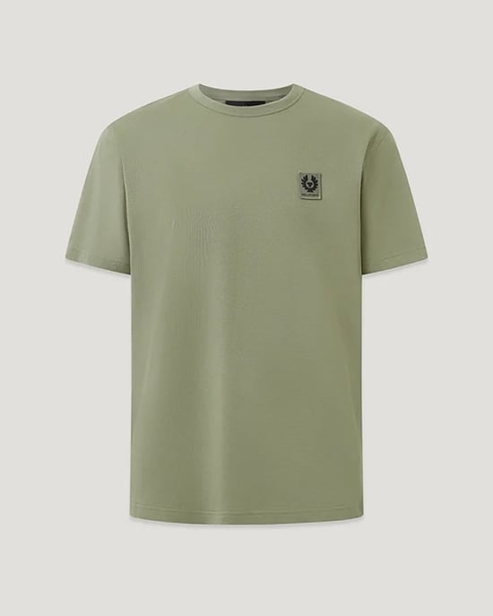 Short Sleeved T-Shirt in Sage Green - Image 1