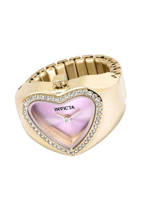 Invicta Mini 49575 Dames Horloge - Quartz Uurwerk - Roestvrij Staal met roze Wijzerplaat - 18mm - Image 2