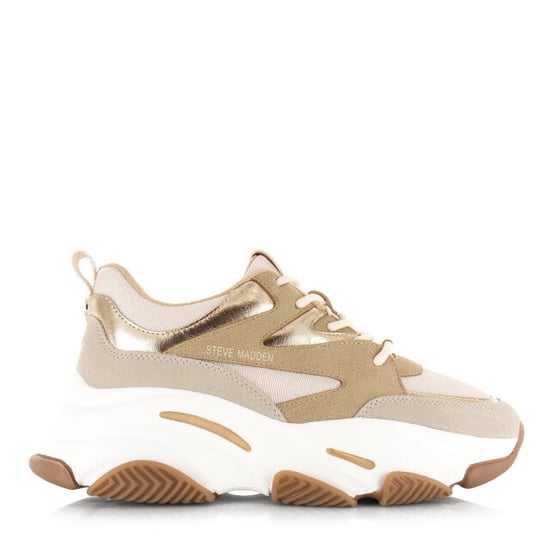 Steve Madden Progressive light bronze lage sneakers dames - Image 3