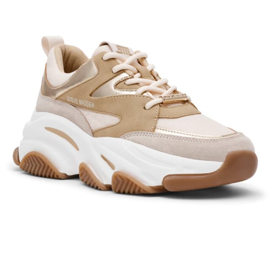 Steve Madden Progressive light bronze lage sneakers dames - Image 6