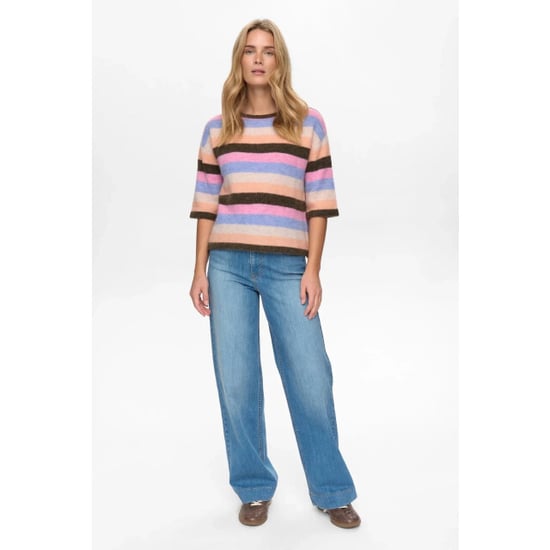 Nümph Nuriette stripy ss pullover 706422 sea turtle - Image 4