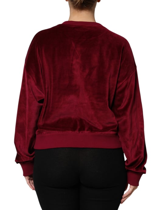 Sammetströja med broderad logotyp - Image 4