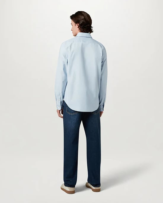 Sky Blue Shirt in Light Blue - Image 2