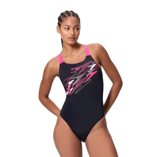 Speedo medley logo medalist 1p wedstrijd badpak dames - - Image 1