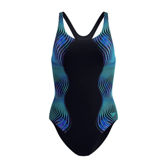 Speedo print medalist 1p wedstrijd badpak dames - - Image 1