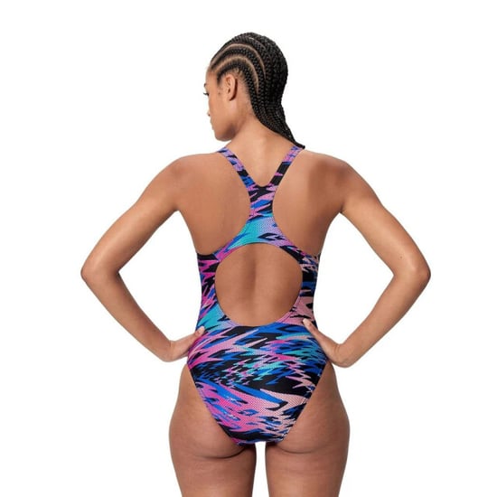 Speedo hyperboom print medalist 1p wedstrijd badpak dames - - Image 4
