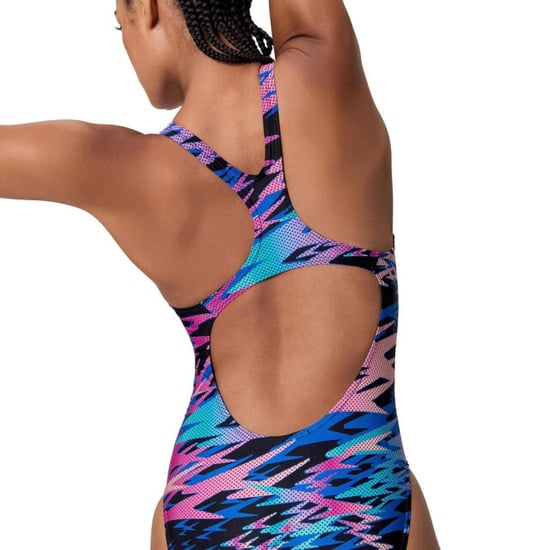 Speedo hyperboom print medalist 1p wedstrijd badpak dames - - Image 5