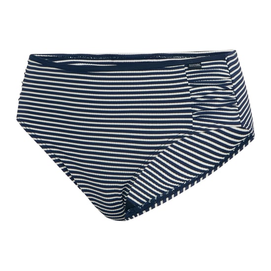 Regatta Womens/Ladies Stripe Bikini Bottoms (Navy/White) - Image 3