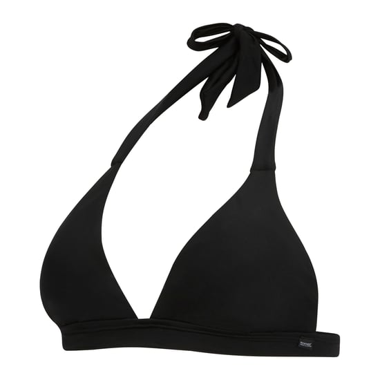 Regatta Womens/Ladies Lovina Plain Halter Neck Bikini Top (Black) - Image 3