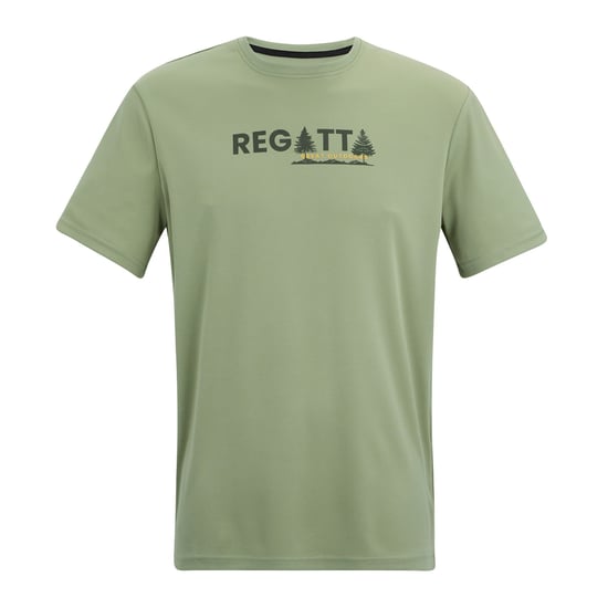 Regatta Mens Fingal Pine Tree T-Shirt (Sage Green) - Image 1