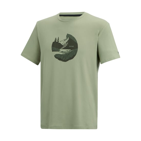 Regatta Heren Fingal Mountain T-Shirt (Lichte Salie) - Image 3