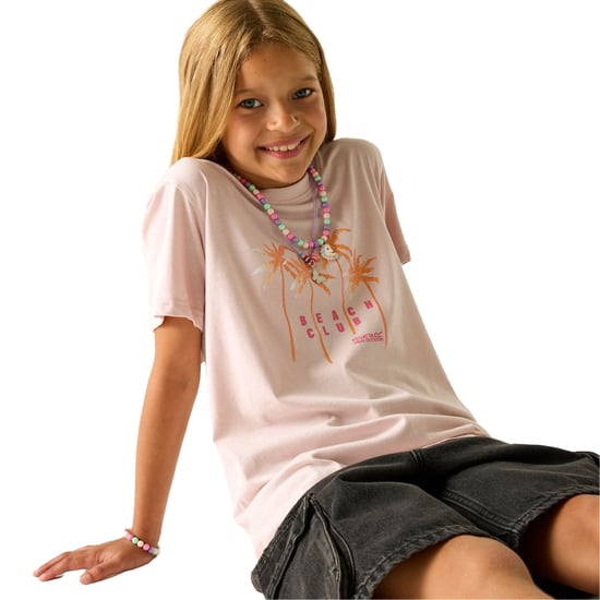 Regatta Kinderen/Kinderen Bosley Beach Club T-Shirt (Roze waas) - Image 4