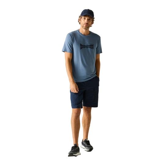 Regatta Mens Fingal T-Shirt (China Blue) - Image 4