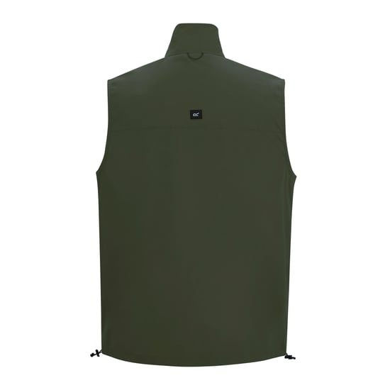 Regatta Mens Light Insect Repellent Travel Body Warmer (Khaki Green) - Image 2