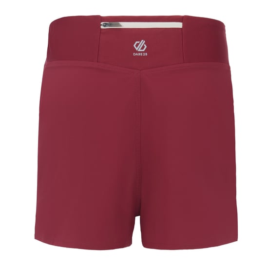 Dare 2B Womens/Ladies Nimble 2 in 1 Shorts (Tibetan Red) - Image 2