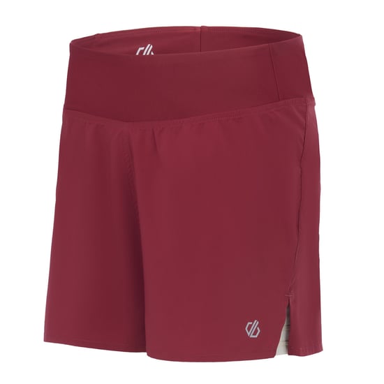 Dare 2B Womens/Ladies Nimble 2 in 1 Shorts (Tibetan Red) - Image 3