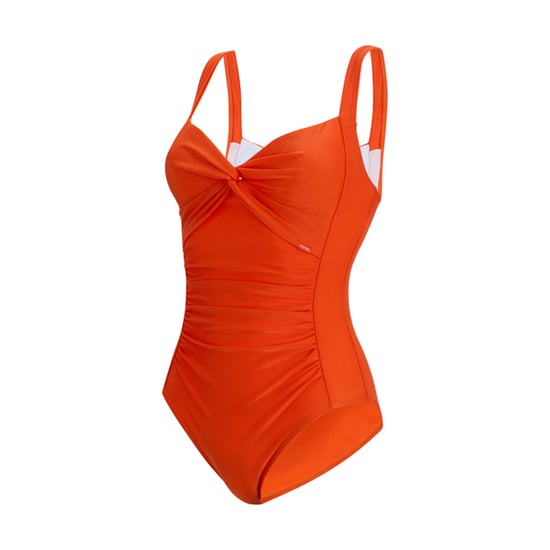 Regatta Womens/Ladies Sakari Tummy Control One Piece Swimsuit (Tangerine Tango) - Image 3