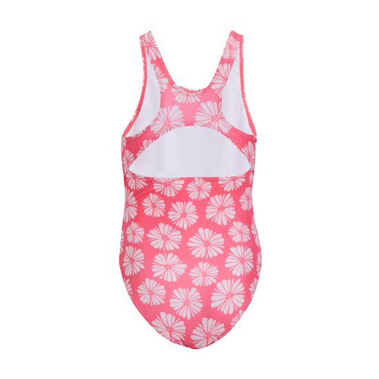 Regatta Girls Katrisse Floral One Piece Swimsuit (Pink Haze) - Image 2