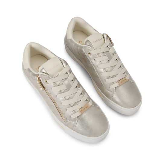 Carvela Diamond Zip Sneakers - Image 2