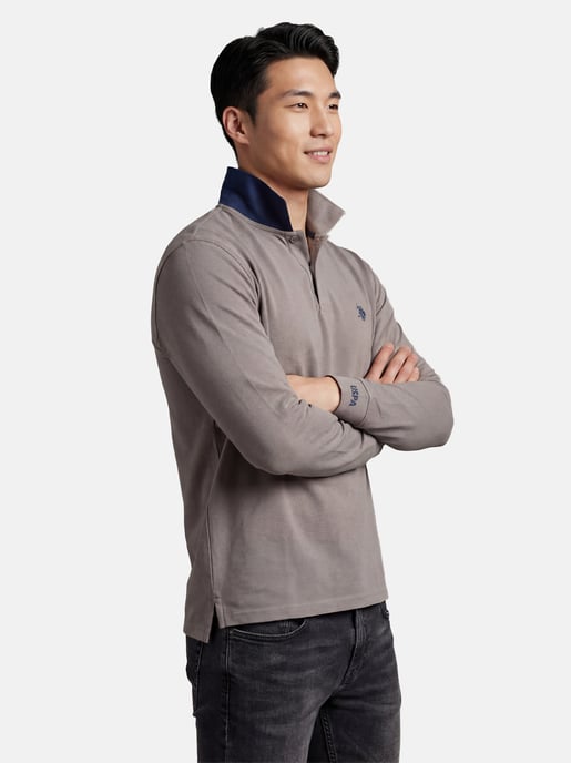 U.S. POLO ASSN. Heren langmouwen Polo Shirt gemaakt van katoenen elastaan - Image 6