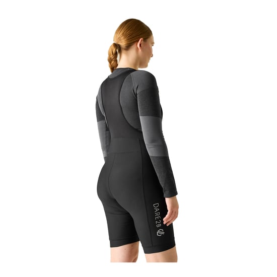 Dare 2B Womens/Ladies Vigor Cycling Bib Shorts (Black) - Image 2
