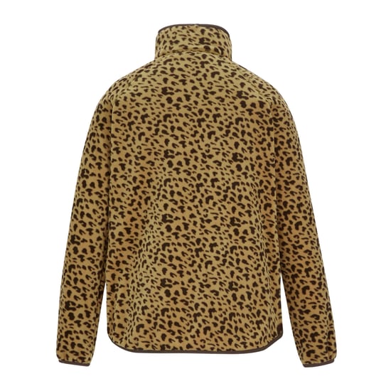 Regatta Womens/Ladies Frankie Leopard Print Half Zip Fleece Top (Leopard) - Image 2