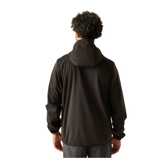 Regatta Mens Tredmoor Soft Shell Jacket (Black) - Image 2