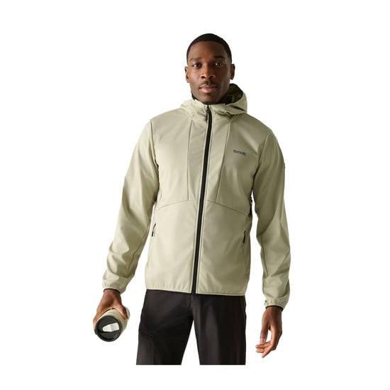 Regatta Mens Tredmoor Soft Shell Jacket (Abbeystone) - Image 4