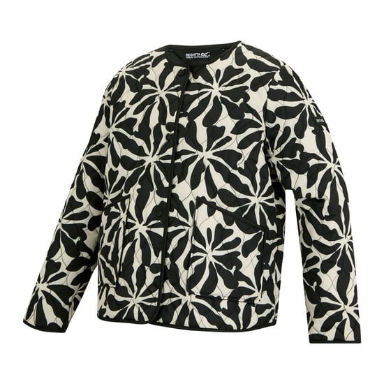 Regatta Dames/Dames Mira Abstract Gebloemd Gewatteerd Jasje (Beige) - Image 3