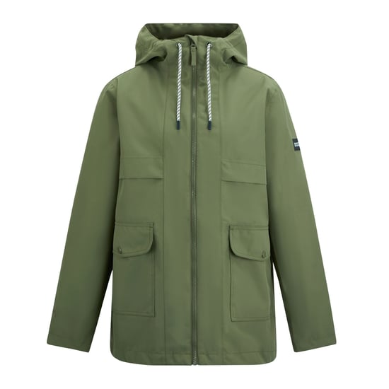 Regatta Womens/Ladies Orlea Floral Waterproof Jacket (Four Leaf Clover) - Image 1