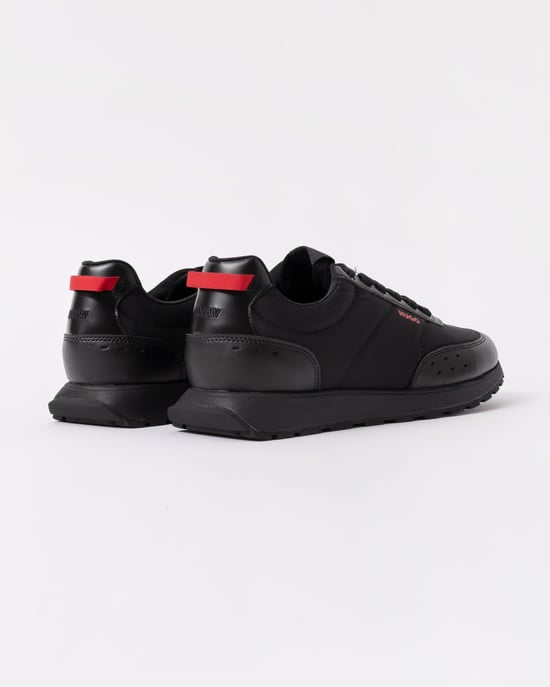Icelin HUGO Icelin Mens Running-Inspired trainers trainers in Black - Image 3