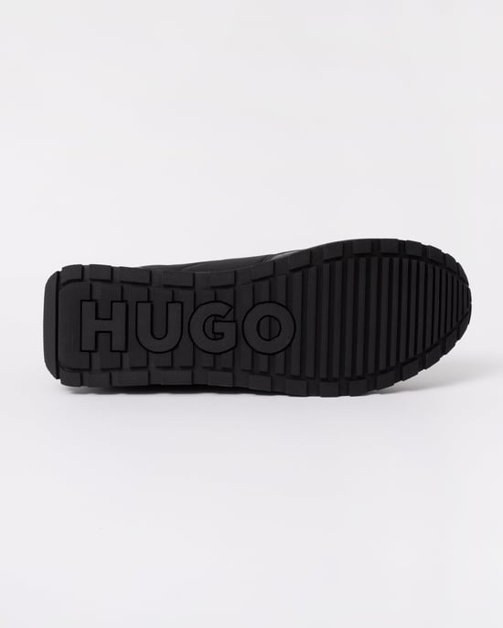 Icelin HUGO Icelin Mens Running-Inspired trainers trainers in Black - Image 5