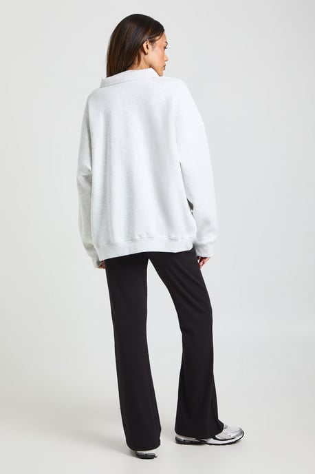 Maternity Rib Flared Legging - Image 2