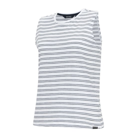 Regatta Womens/Ladies Fariene Vest Top (White/Navy) - Image 3