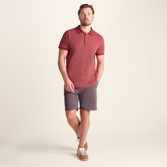 Whitley Mens 100% Cotton Polo Shirt - Redwood - Image 1