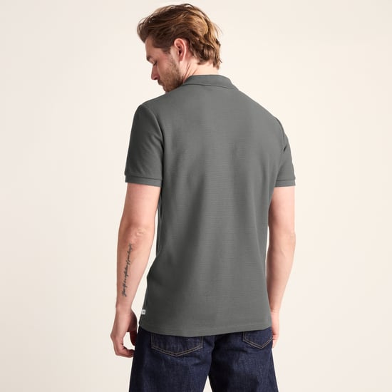 Varris Mens 100% Cotton Supersoft Polo Shirt - Deep Slate - Image 2