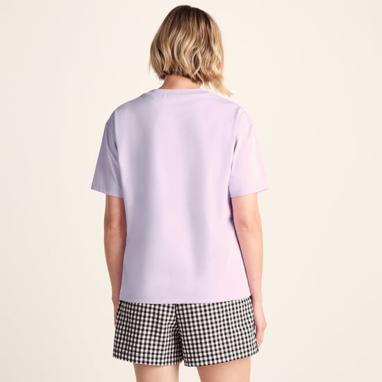 Limon Womens Supersoft T-Shirt - Lilac Blossom - Image 2