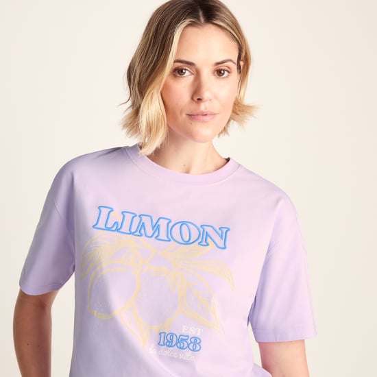 Limon Womens Supersoft T-Shirt - Lilac Blossom - Image 6