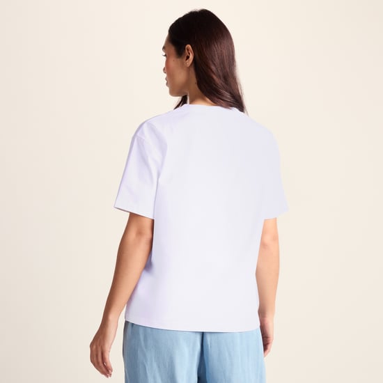 Wave Womens Premium Supersoft T-Shirt - Optic White - Image 2