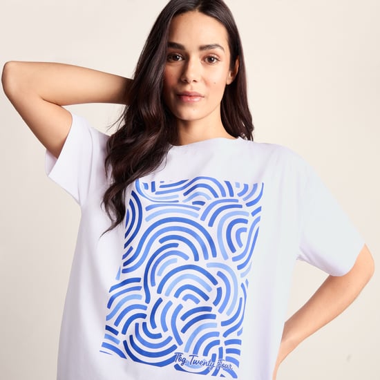 Wave Womens Premium Supersoft T-Shirt - Optic White - Image 6