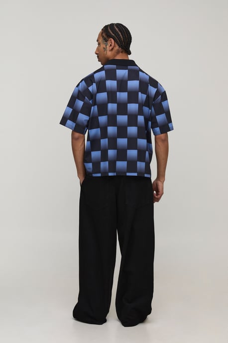 Wide Leg Pleat Front Jeans - Image 2